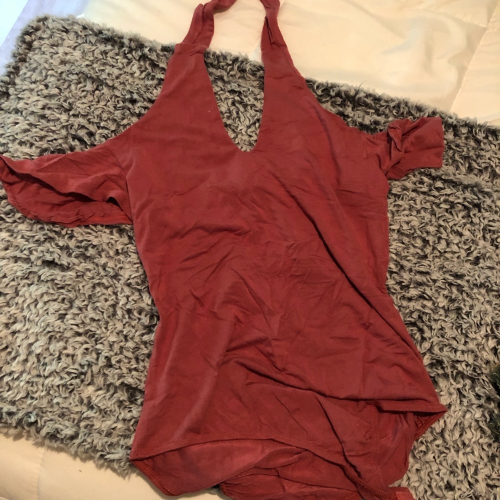 Charolette Russe bodysuit size small.